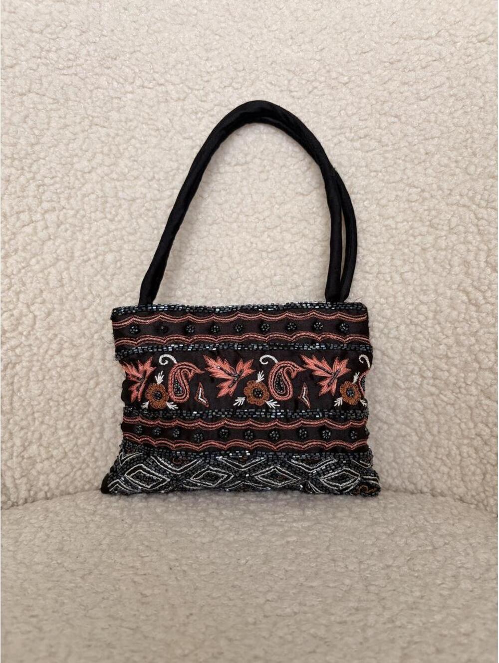 BEADED PURSE